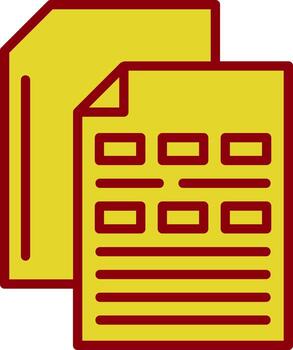 Distributed ledger Vector Icon Design