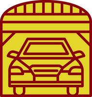 Garage Vector Icon Design