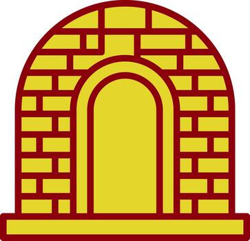 Igloo Vector Icon Design