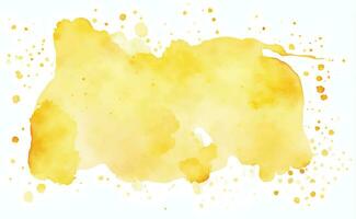 Soft watercolor splash stain background vector