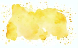 Soft watercolor splash stain background vector