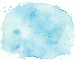 Soft watercolor splash stain background vector