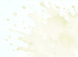 Soft watercolor splash stain background vector