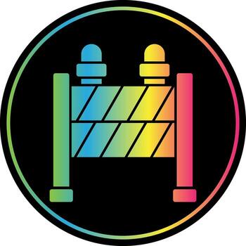 Barrier Vector Icon Design