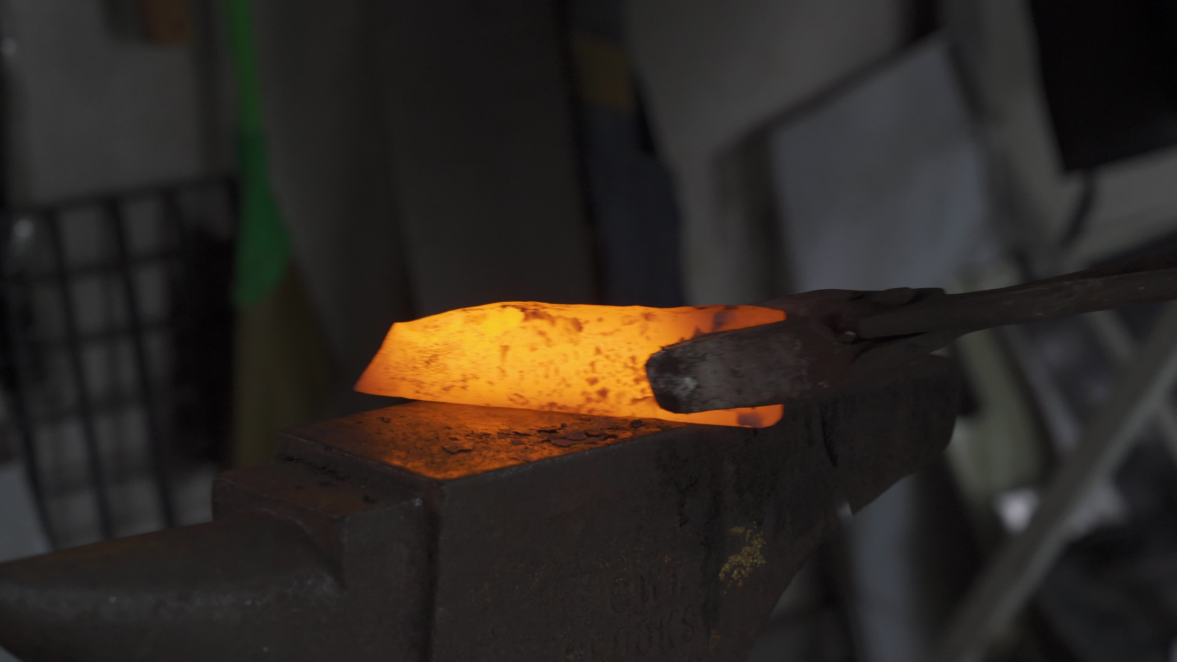 Blacksmith Hitting A Hot Metal Rod 4k Footage 28708904 Stock Video At blacksmith-hitting-a-hot-metal-rod-4k-footage-28708904-stock-video-at