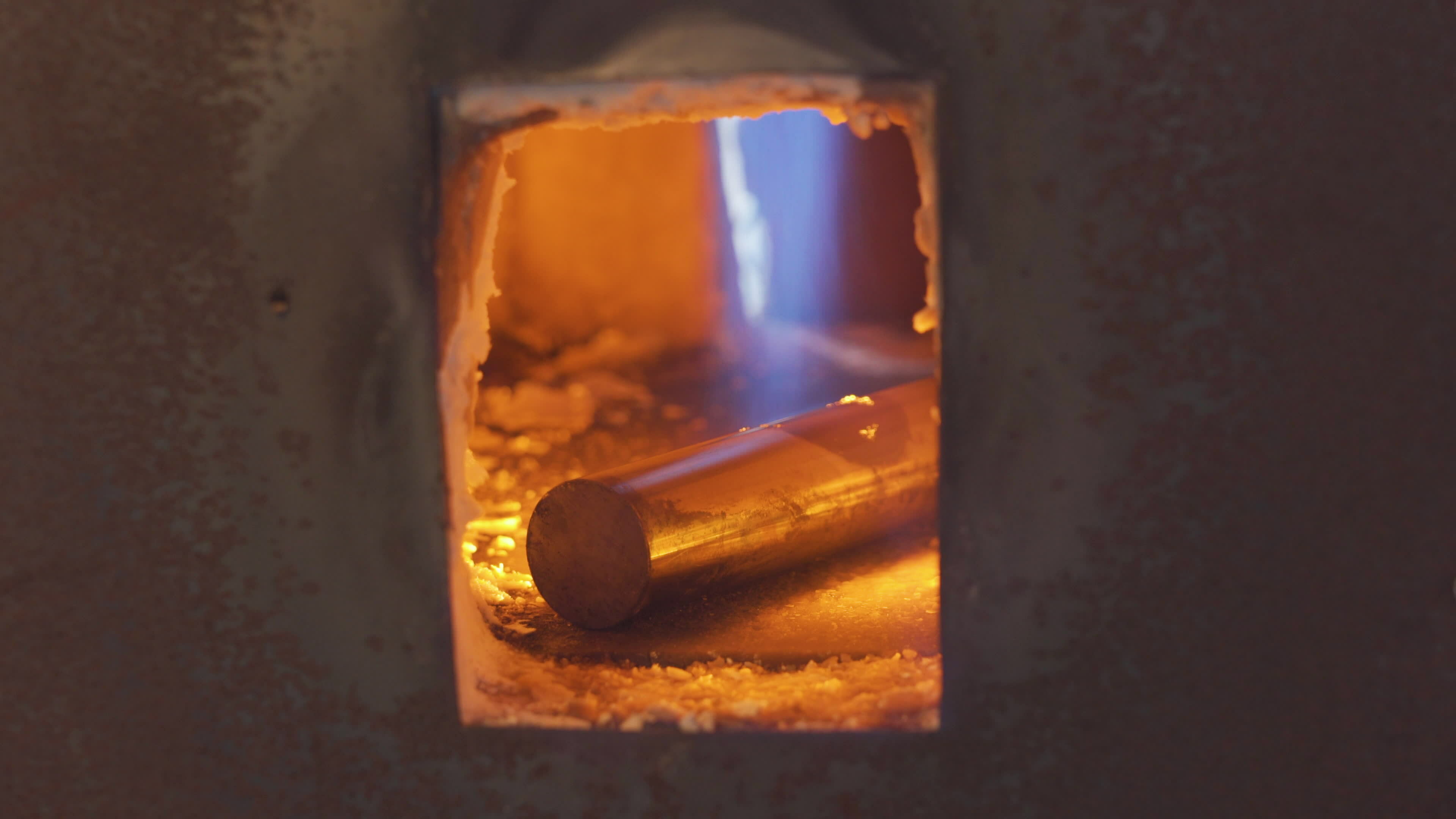 Blacksmith Heating A Hot Metal Rod 4k Footage 28708924 Stock Video At blacksmith-heating-a-hot-metal-rod-4k-footage-28708924-stock-video-at