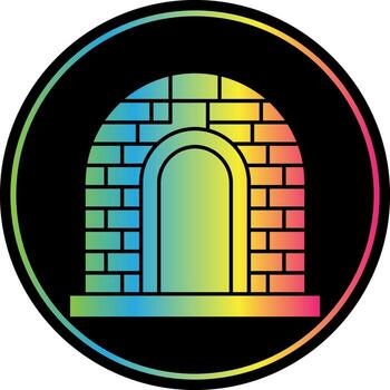 diseño de icono de vector de iglú