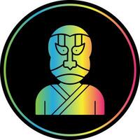 Kabuki Vector Icon Design