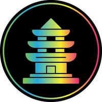 Pagoda Vector Icon Design