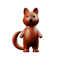 Eichhörnchen 3d Rendern Symbol Illustration png