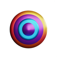 disco 3d renderen icoon illustratie png