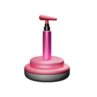 productos cosméticos 3d representación icono ilustración png