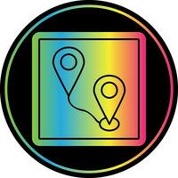 diseño de icono de vector gps