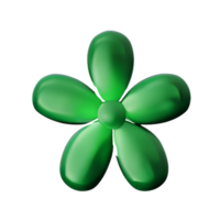 st patricks dag 3d tolkning ikon illustration png