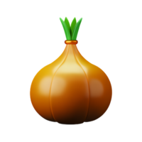 knoflook 3d renderen icoon illustratie png