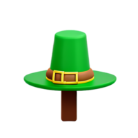 st patricks dag 3d tolkning ikon illustration png