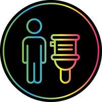 Restroom Vector Icon Design