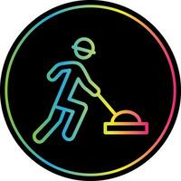 Road Work Vector Icon Design