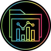 Data analysis Vector Icon Design