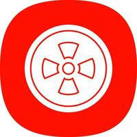 Radioactive Vector Icon Design