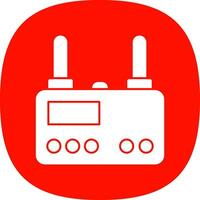 Wireless router Vector Icon Design