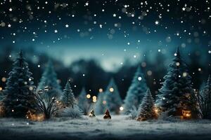 Beautiful and wonderful Christmas background with customizable space for Christmas wishes. photo