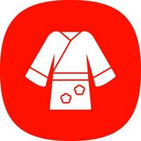 yukata vector icono diseño