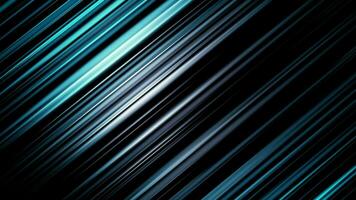 Stylish abstract gaming background with dark blue diagonal metallic lines. Full HD and looping textured color gradient motion background animation. video