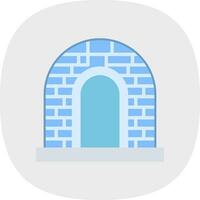 Igloo Vector Icon Design