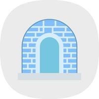 Igloo Vector Icon Design