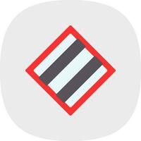 End Of Priority Vector Icon Design