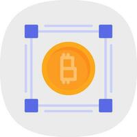 Distributed ledger Vector Icon Design