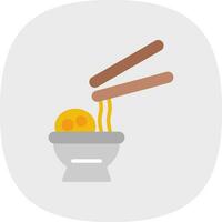 diseño de icono de vector de ramen