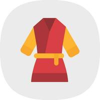 diseño de icono de vector de kimono