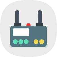 Wireless router Vector Icon Design