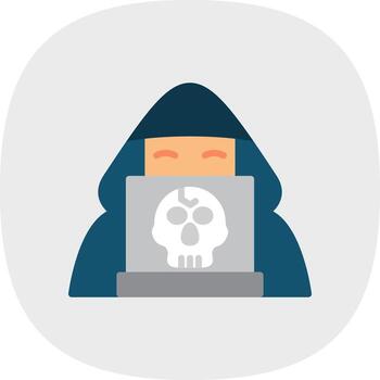 Hacker Vector Icon Design
