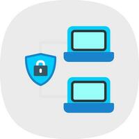 Private network Vector Icon Design