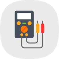 Voltmeter Vector Icon Design