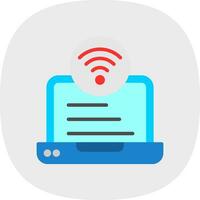 diseño de icono de vector de conexión wifi