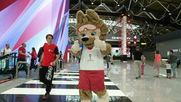 Official mascot of the 2018 FIFA World Cup Zabivaka video