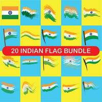 Free vector Indian flag icons design