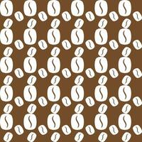 International Coffee Day Pattern Design vector