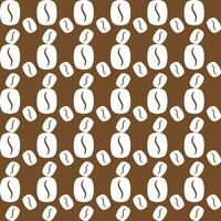 International Coffee Day Pattern Design vector