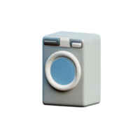 laundry 3d rendering icon illustration png