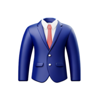 traje cara 3d representación icono ilustración png