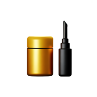 productos cosméticos 3d representación icono ilustración png