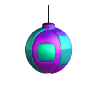 disko 3d tolkning ikon illustration png