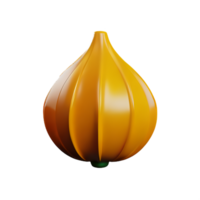 knoflook 3d renderen icoon illustratie png