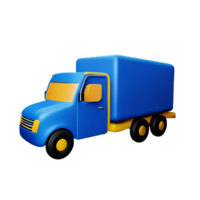 logistique 3d le rendu icône illustration png