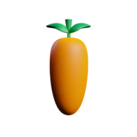 pepper 3d rendering icon illustration png